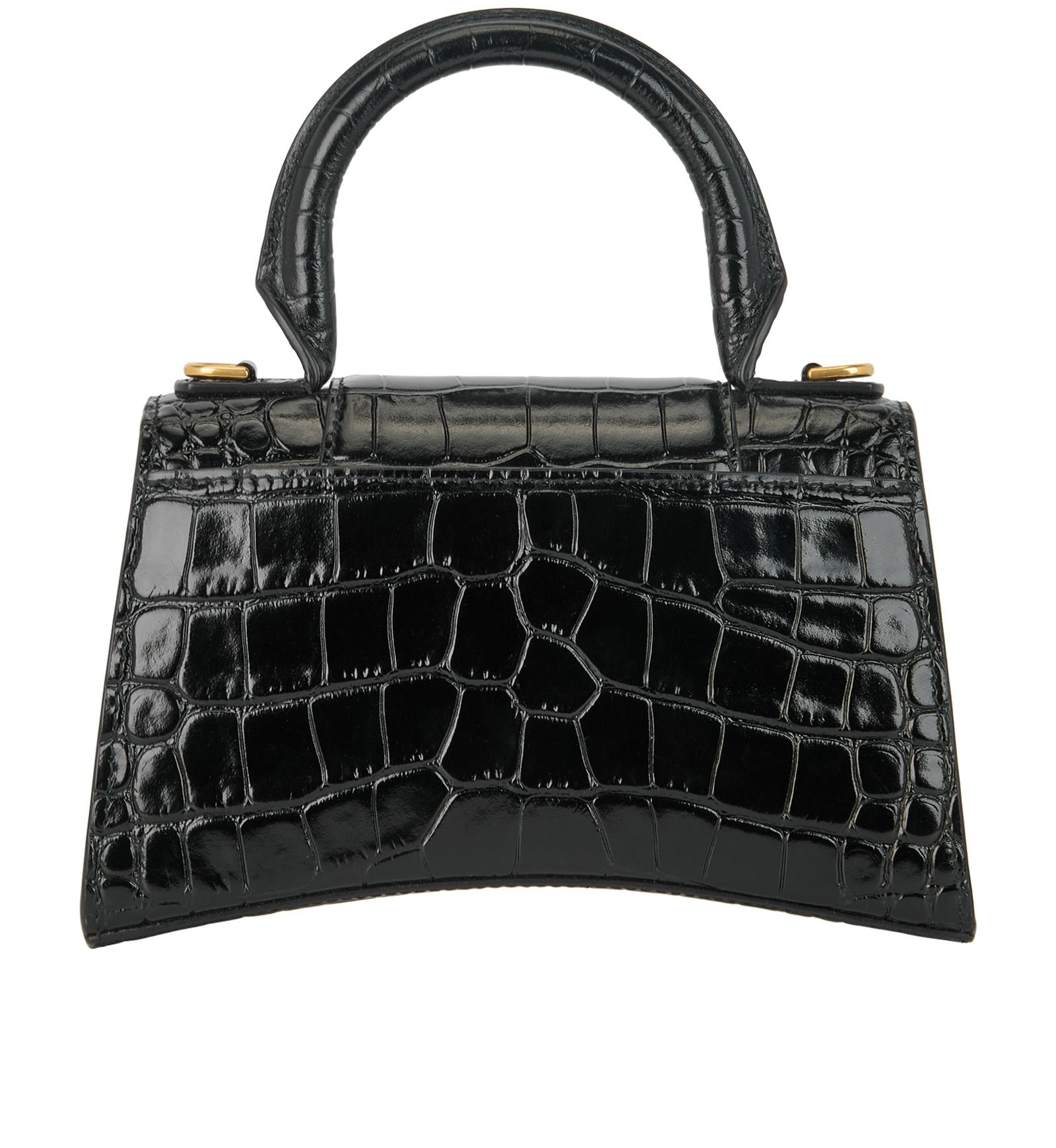 Hourglass, &pound;795, Handbags, Black, Leather, Back view